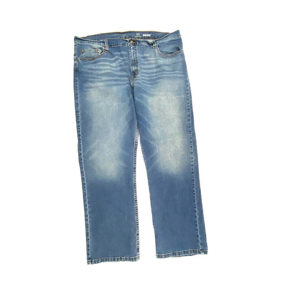 George Bootcut Jeans‎ Mens 42x30 Blue Medium Wash Denim GM0103